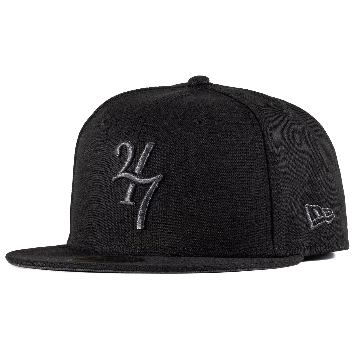 24/7 Graphite New Era Fitted