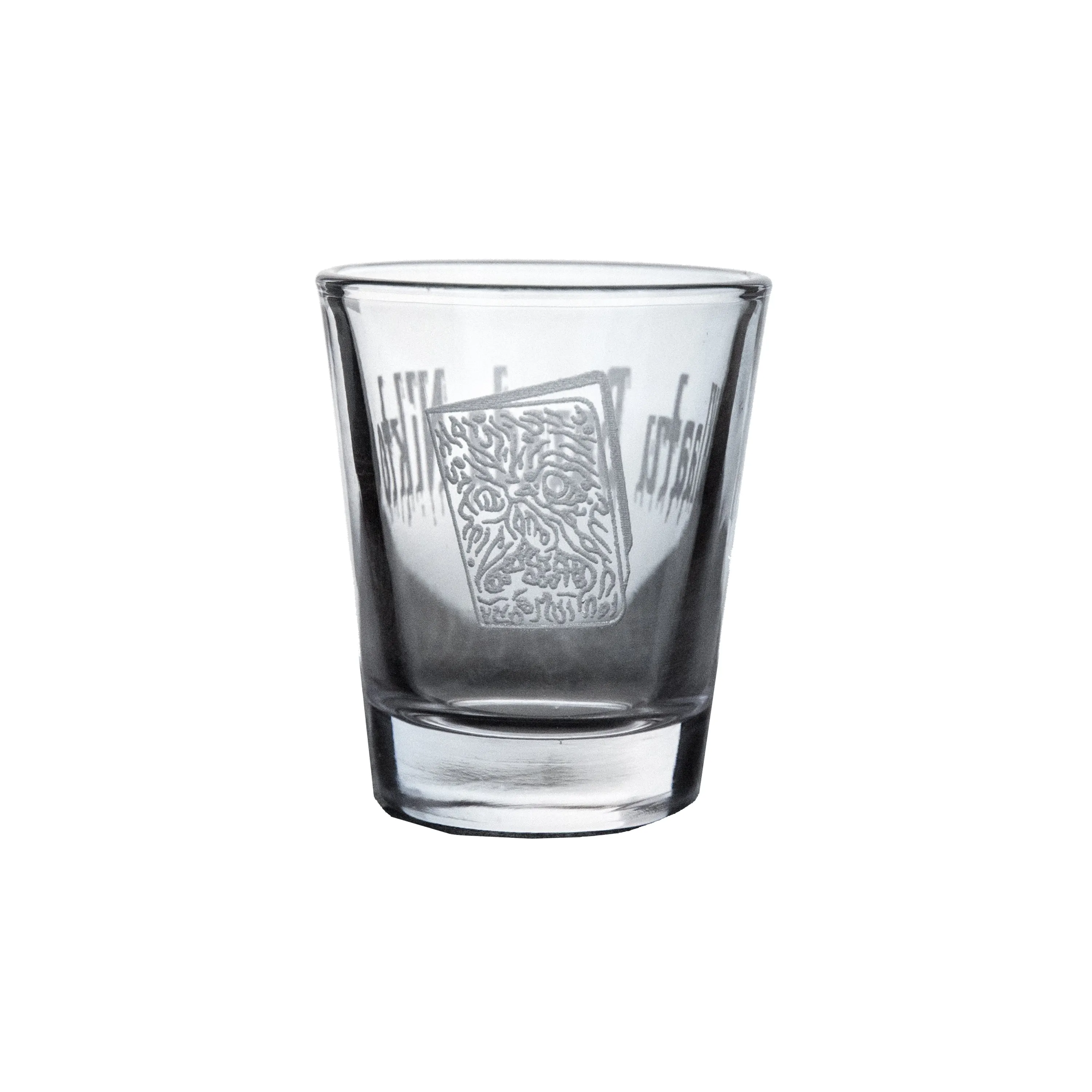 2oz Necronomicon Shot Glass