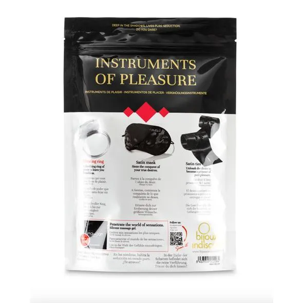 Bijoux Indiscrets - Instruments of Pleasure BDSM Starter Set (Red)