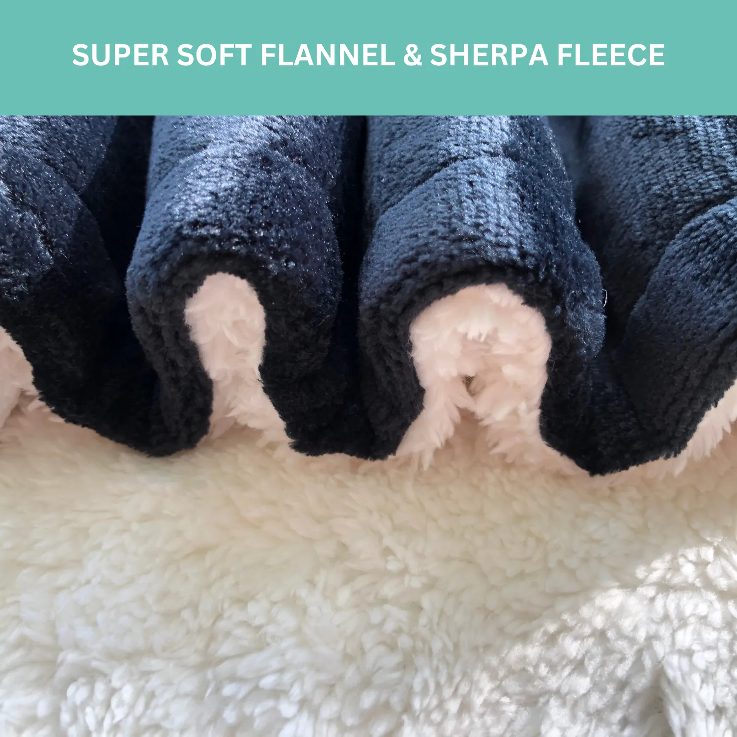 Black Electric Heated Sherpa Throw