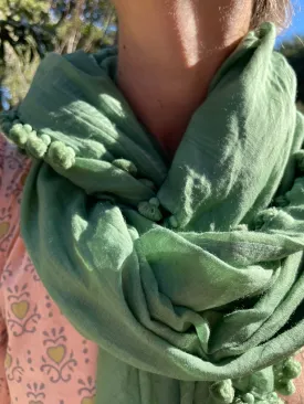 Dupatta Plain Shawl, Cactus