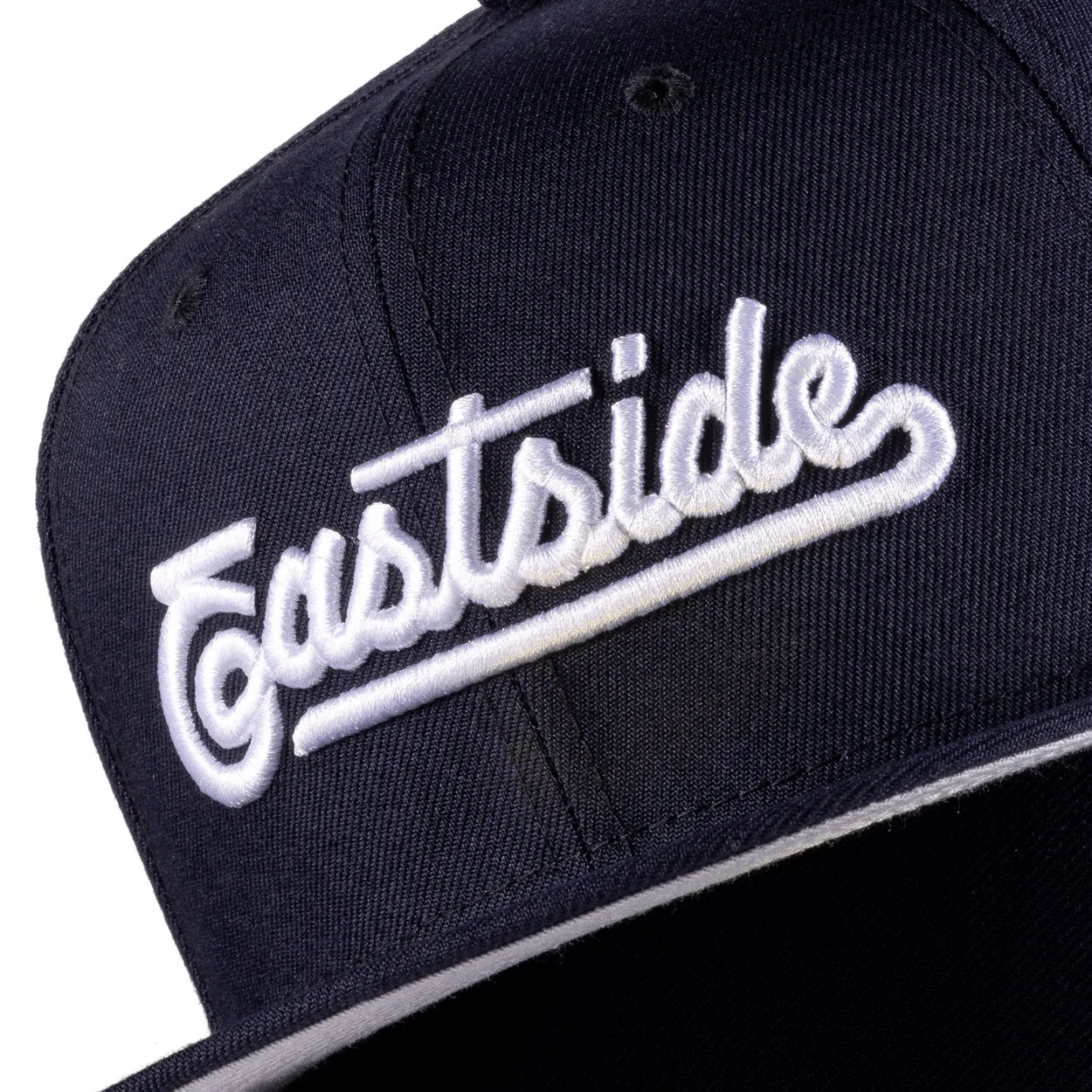 Eastside Script Navy New Era Fitted