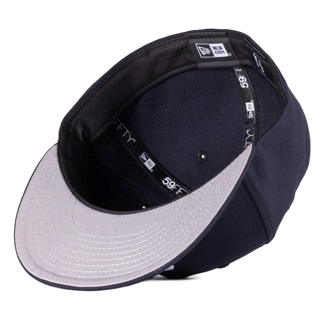 Eastside Script Navy New Era Fitted