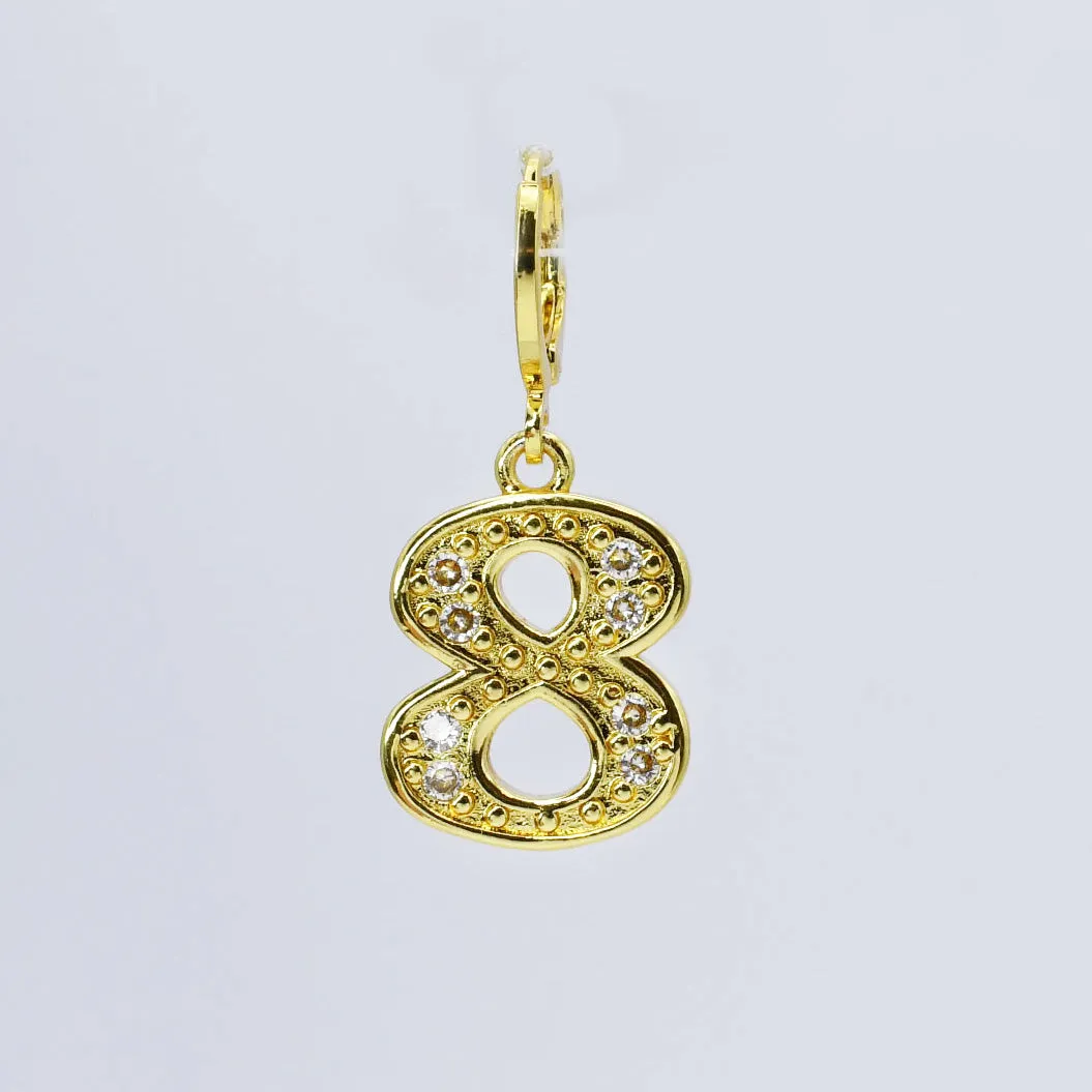 Eight Gold Charm CH-303