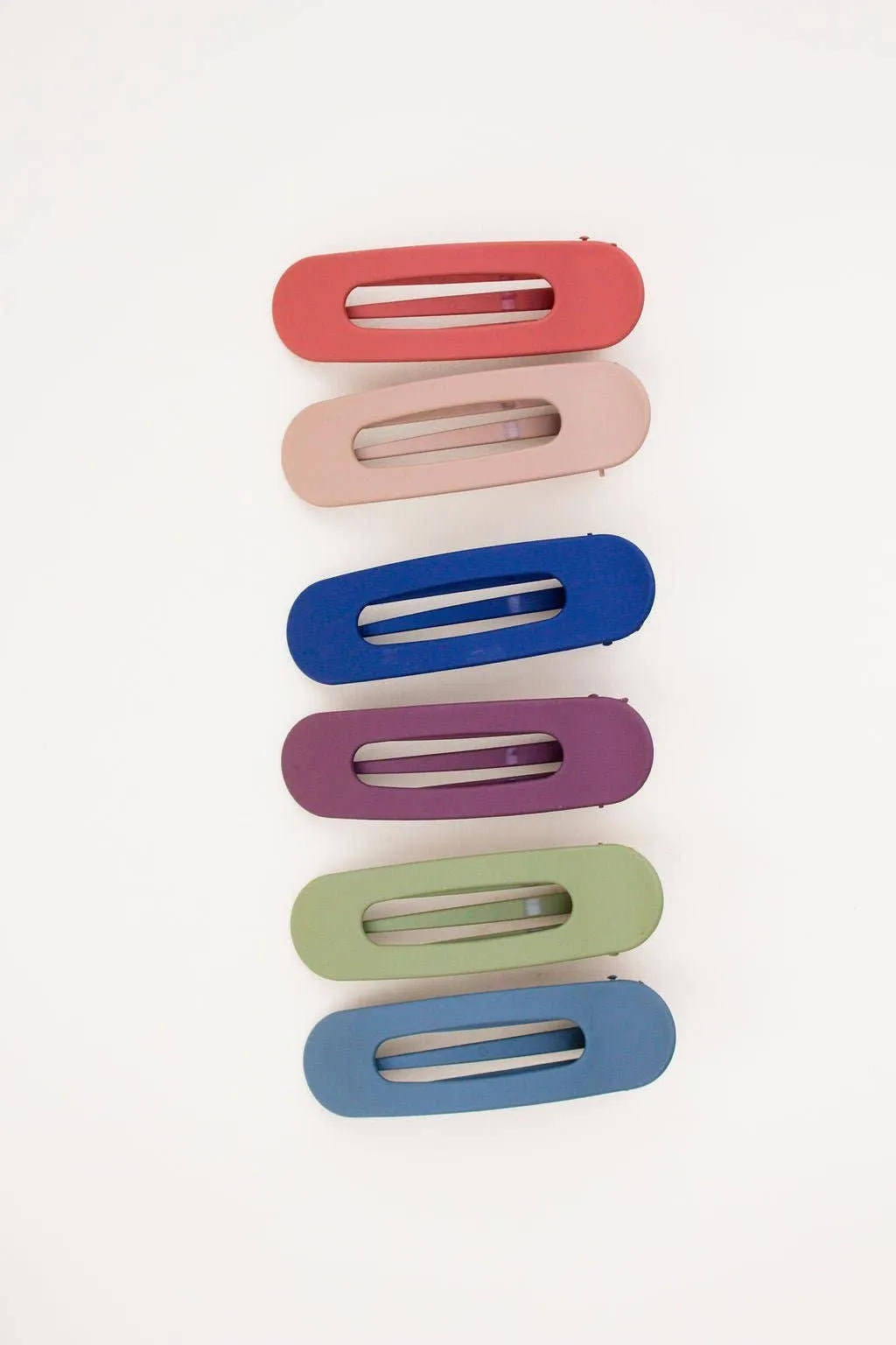 Flat Claw Clip Assorted Colors