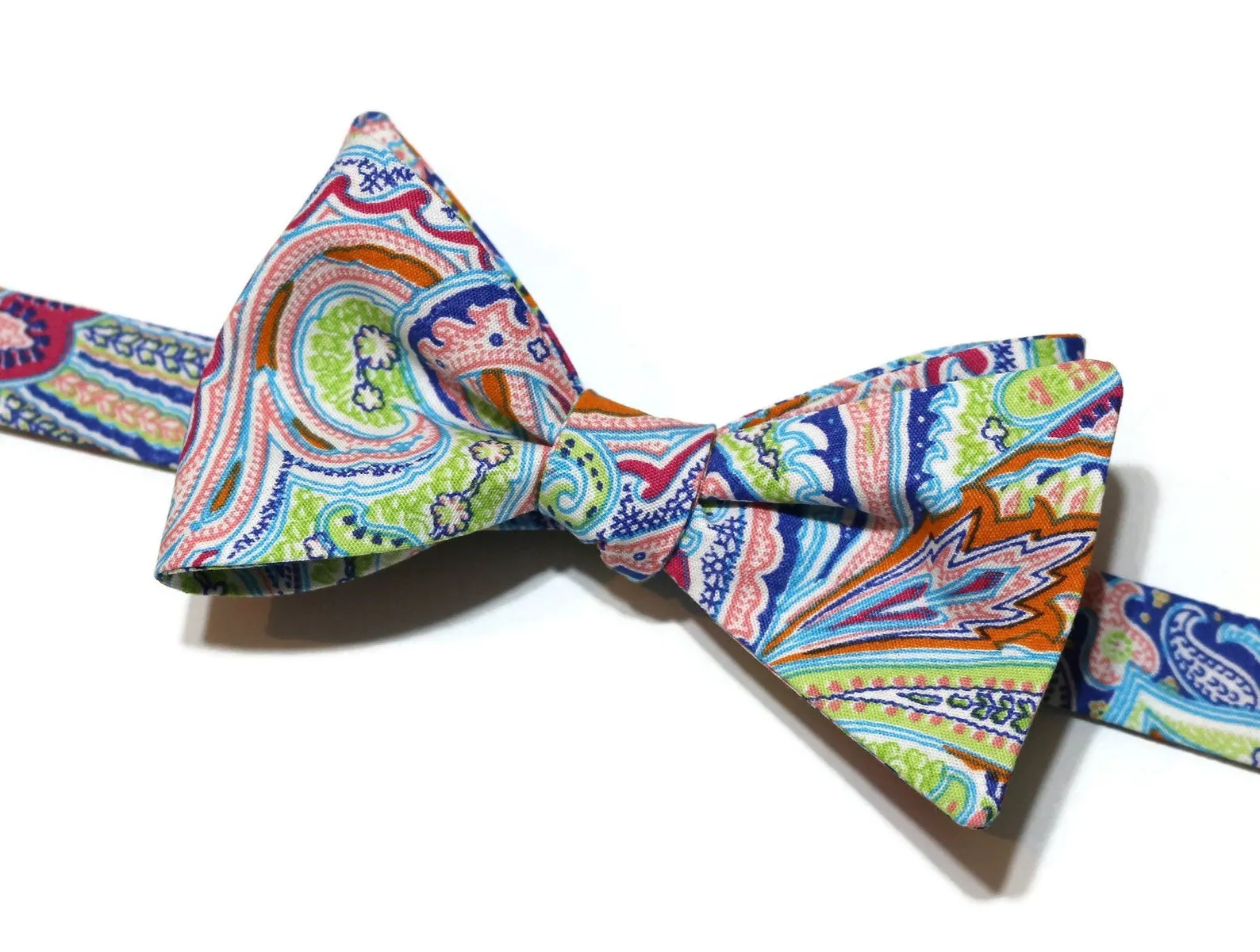 Floral Paisley Bow Tie