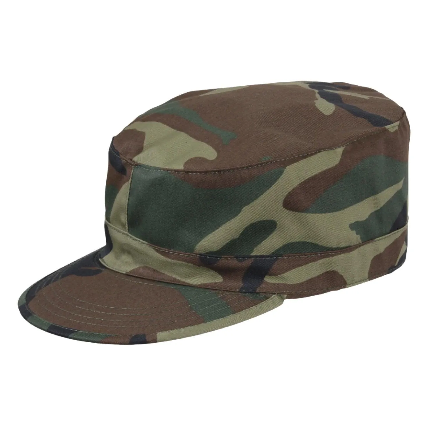 G.I. Type Combat Caps With Flaps - Olive Drab