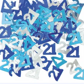 Glitzy Blue - Confetti - 21