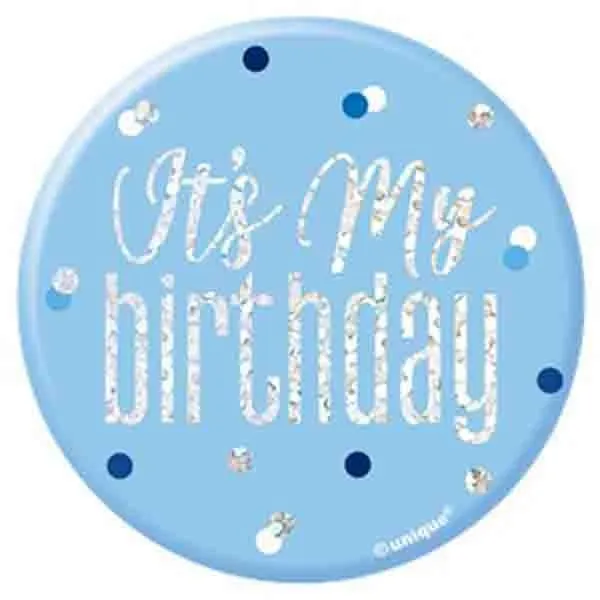 GlitzyBadge - It's My Birthday