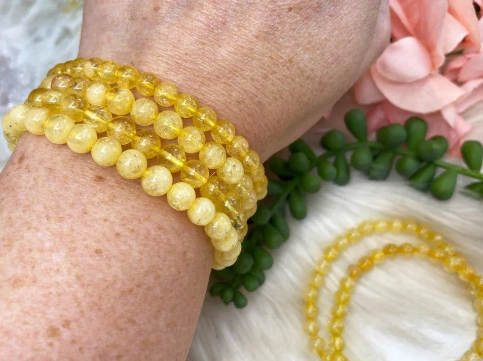 Heated Citrine Bracelets