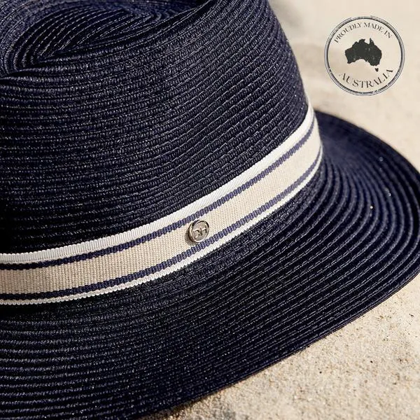 Huntingdale Fedora | Navy