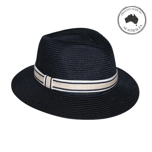 Huntingdale Fedora | Navy