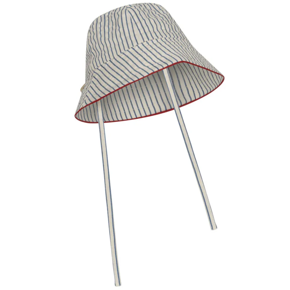 Konges Sløjd Ace Sun Hat | Stripe Blue