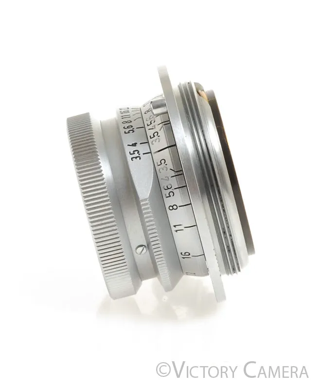 Leica Summaron 3.5cm 35mm F3.5 L39 LTM Screw Mount Lens (feet) -Clean-