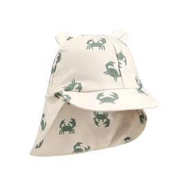 Liewood Senia Sun hat with Ears | Crab /Sandy