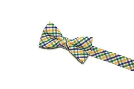 Mardi Gras Tattersall Bow Tie - Boys