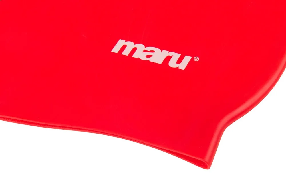 Maru Plain Silicone Swimming Caps