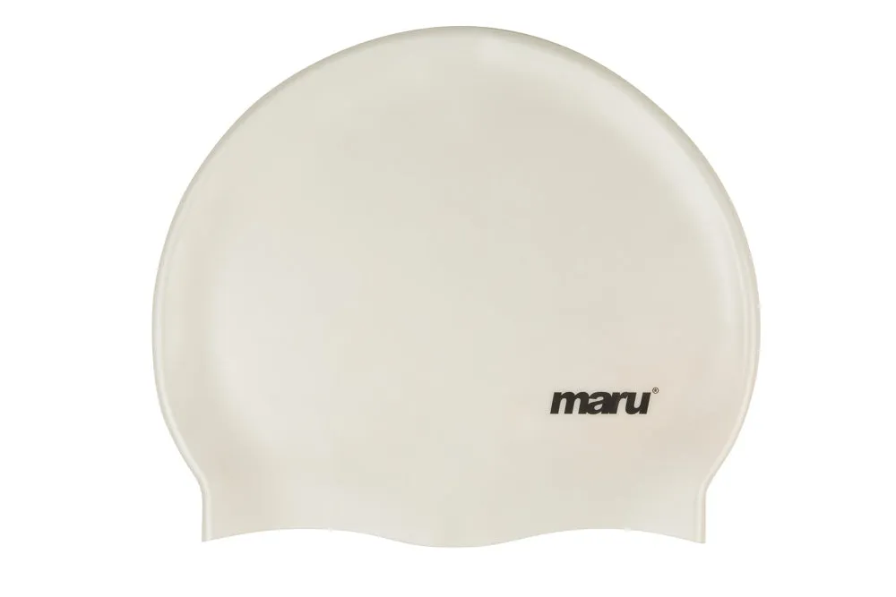 Maru Plain Silicone Swimming Caps