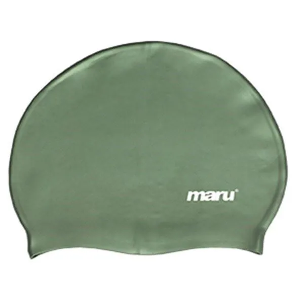 Maru Plain Silicone Swimming Caps