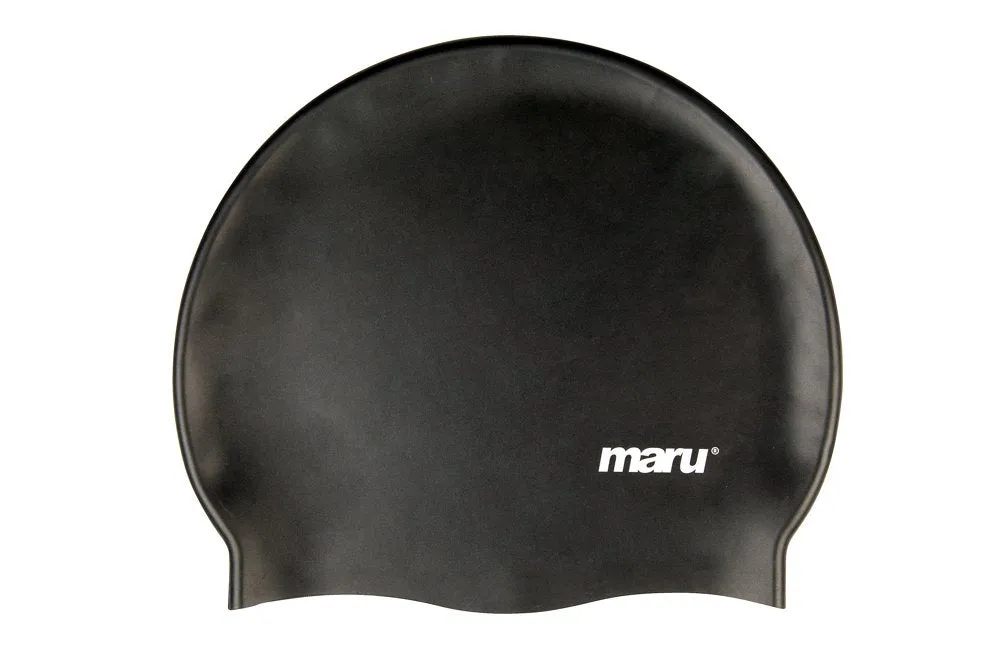 Maru Plain Silicone Swimming Caps