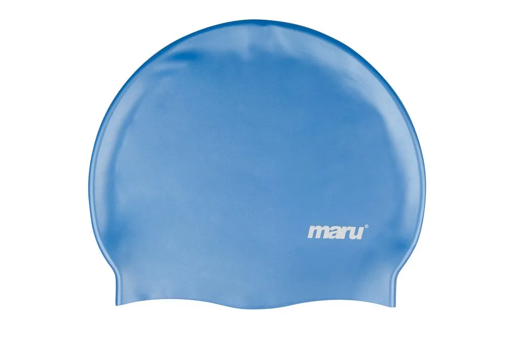 Maru Plain Silicone Swimming Caps