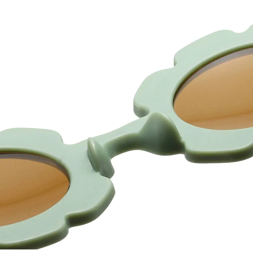 Matte Coral Quinn Baby Sunglasses