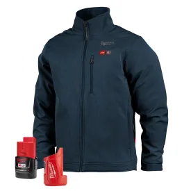 Milwaukee 204BL-21 M12 Heated TOUGHSHELL™ Jacket Kit, Navy Blue