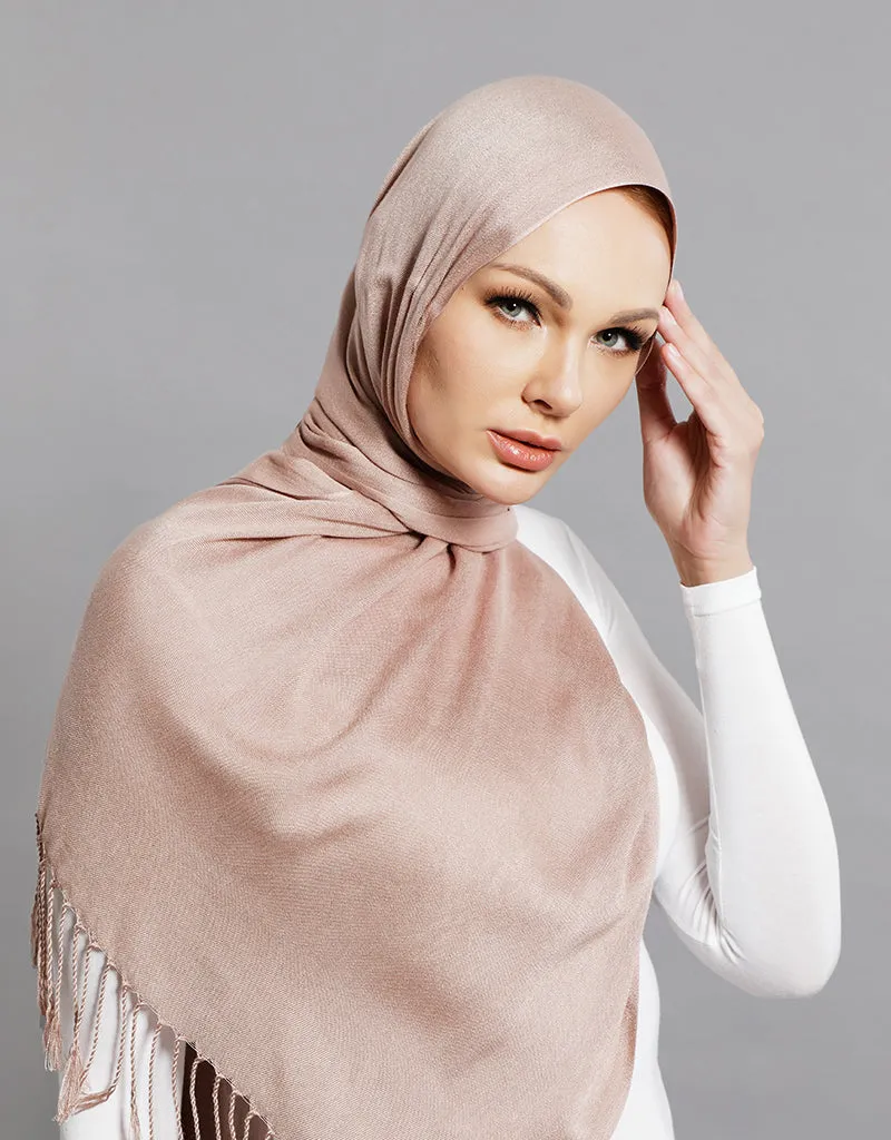 Modelle Twisted Scarves - Shades of Light Nude