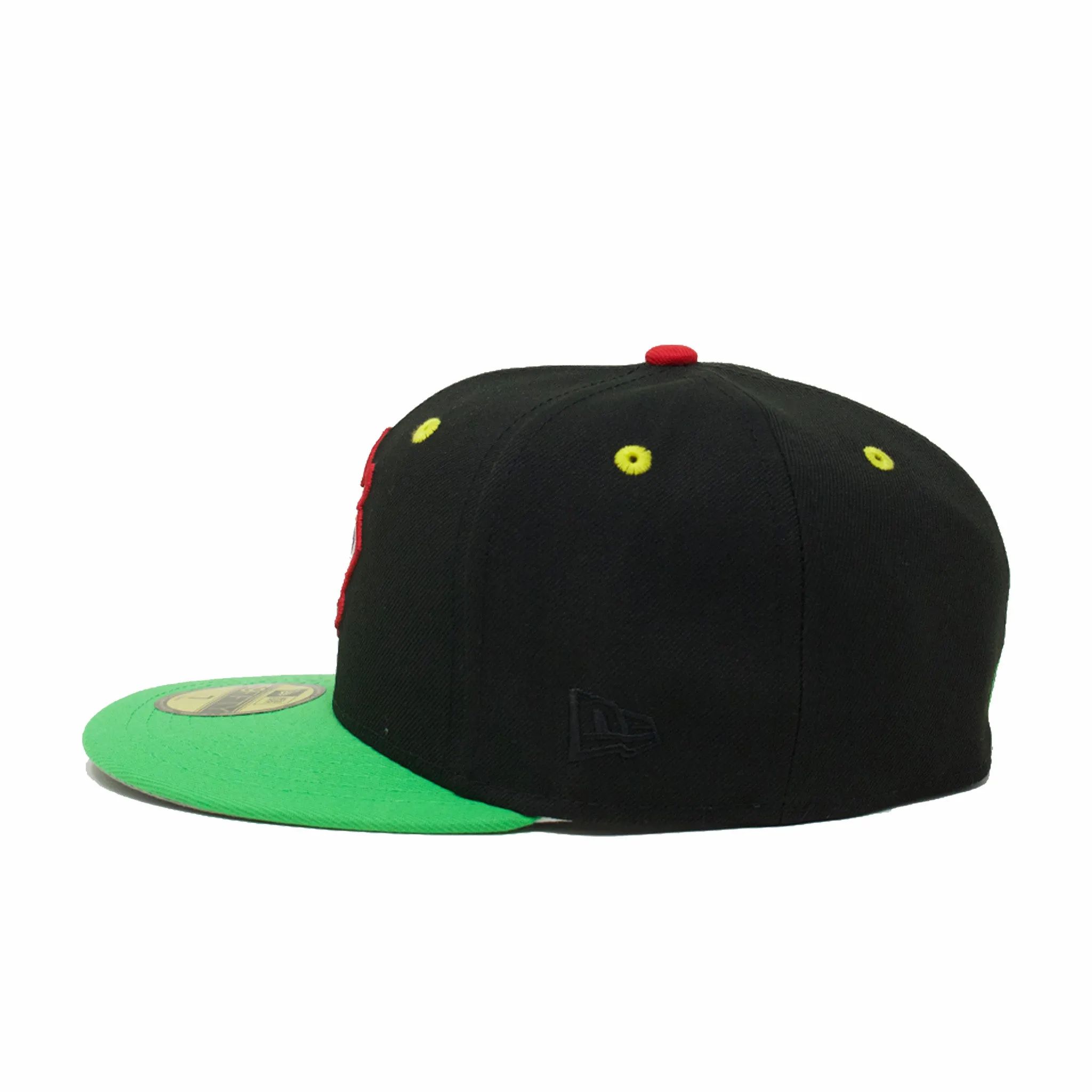 New Era x August "Monsters" Milwaukee Brewers 25th Anniversary 59FIFTY (Black/Green)