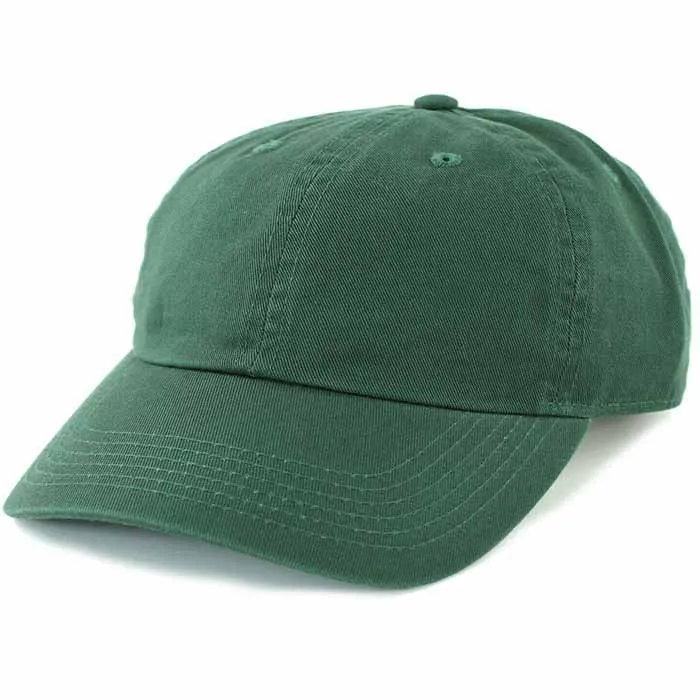 Newhattan 100% Cotton Solid Color SOFT Baseball Caps 1400