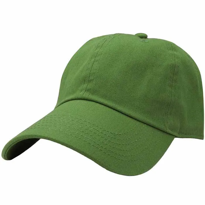 Newhattan 100% Cotton Solid Color SOFT Baseball Caps 1400