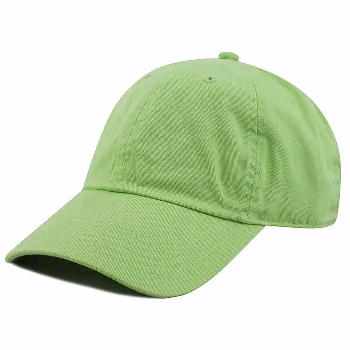 Newhattan 100% Cotton Solid Color SOFT Baseball Caps 1400