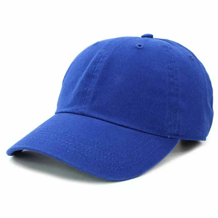 Newhattan 100% Cotton Solid Color SOFT Baseball Caps 1400