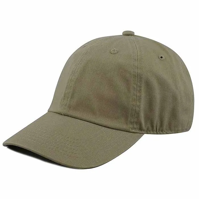 Newhattan 100% Cotton Solid Color SOFT Baseball Caps 1400