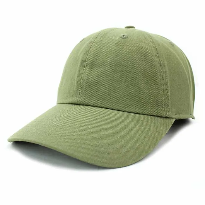 Newhattan 100% Cotton Solid Color SOFT Baseball Caps 1400