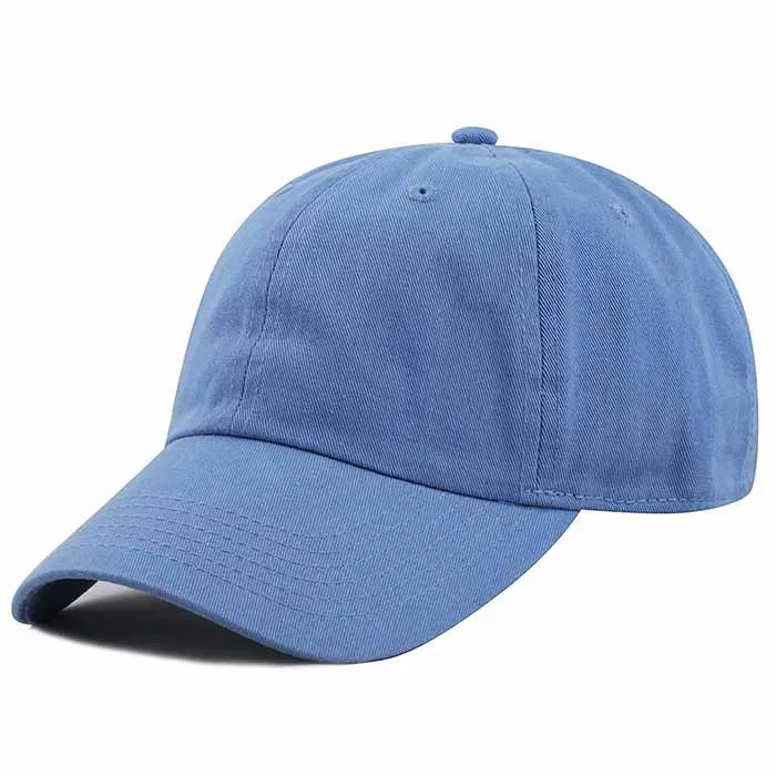 Newhattan 100% Cotton Solid Color SOFT Baseball Caps 1400