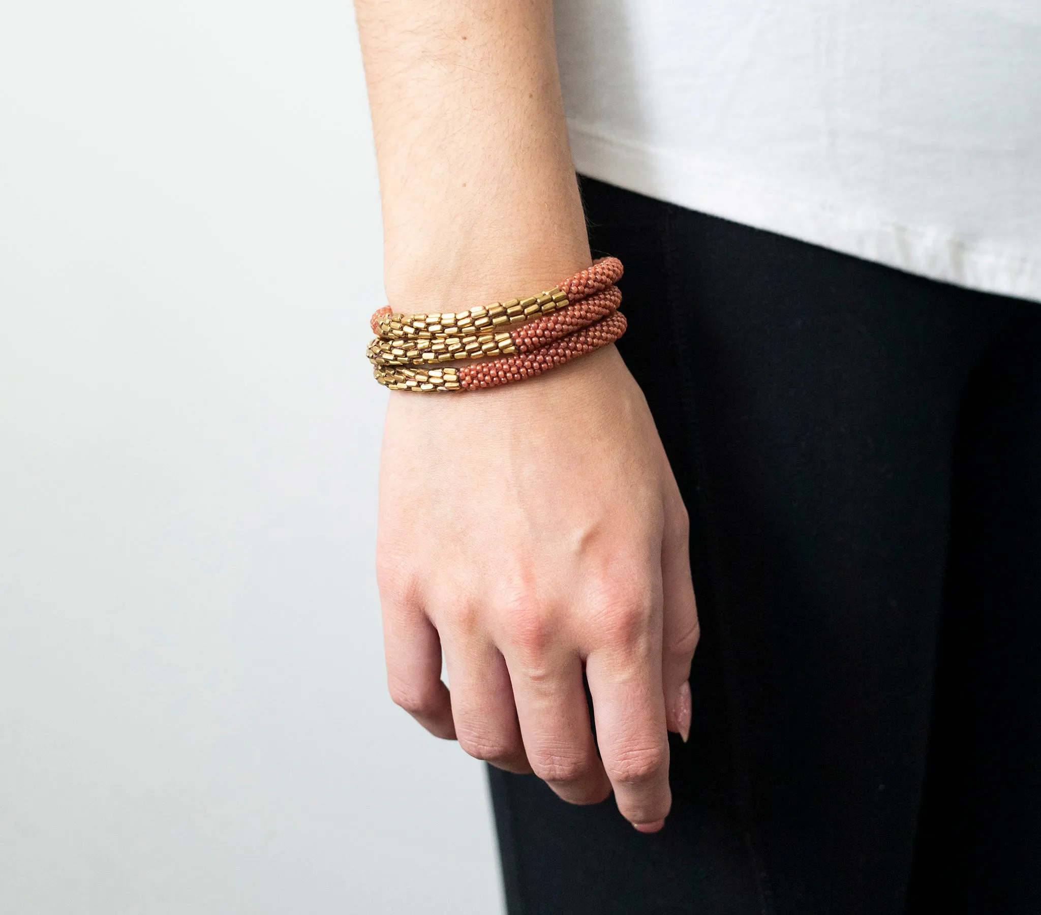 ***NEW***<br> Statement Roll-On® Bracelets <br>  Hema Terracotta