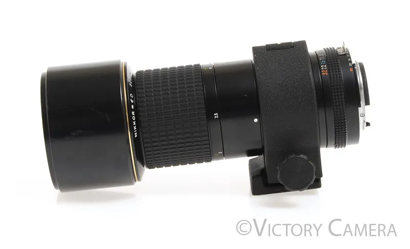 Nikon Nikkor ED 300mm f4.5 AI-S Lens -Clean w/ Collar-