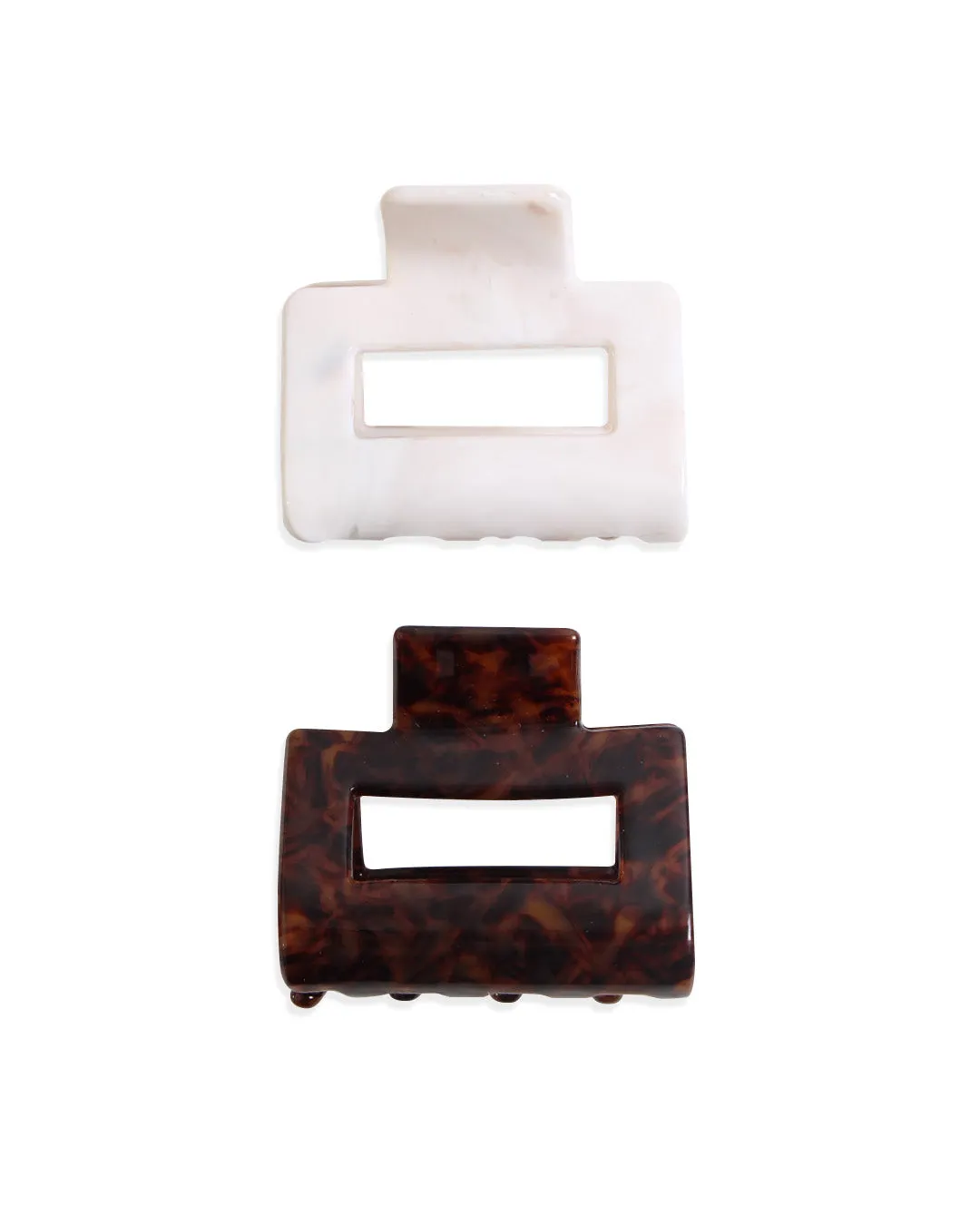 Oak & Vanilla - 2 Pack Claw Clips