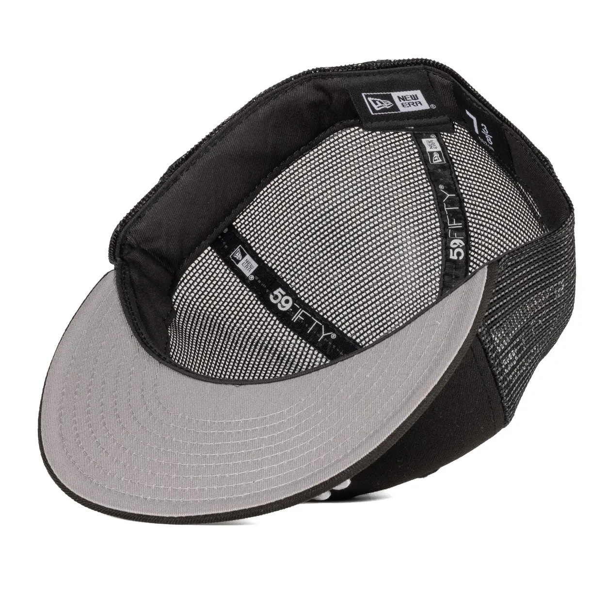 OG Black Mesh Trucker New Era Fitted