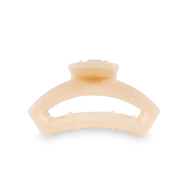 Open Almond Beige Tiny Hair Clip