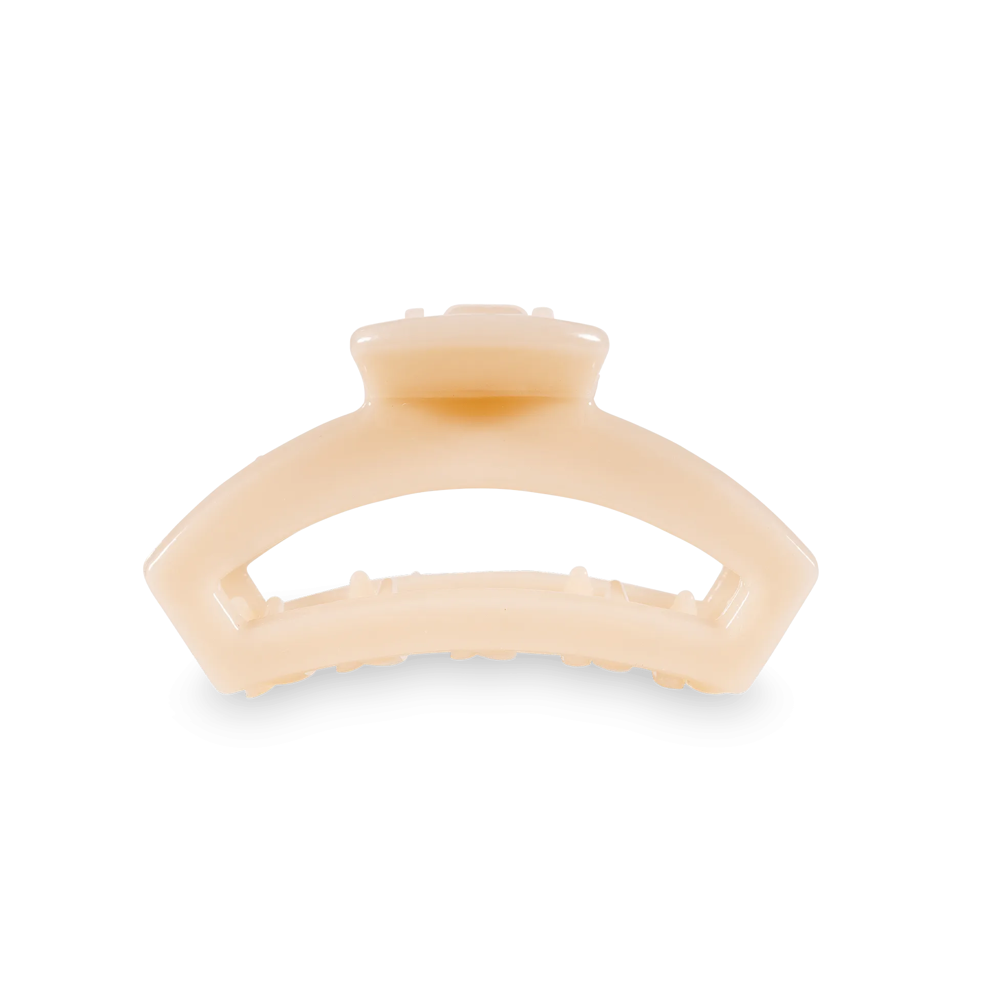 Open Almond Beige Tiny Hair Clip