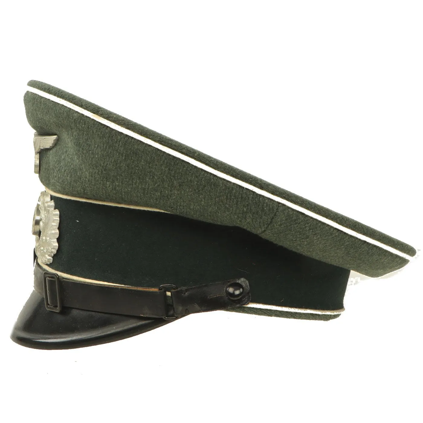 Original Excellent Condition German WWII Wehrmacht Army Heer Infantry EM - NCO Visor Cap - Size 54