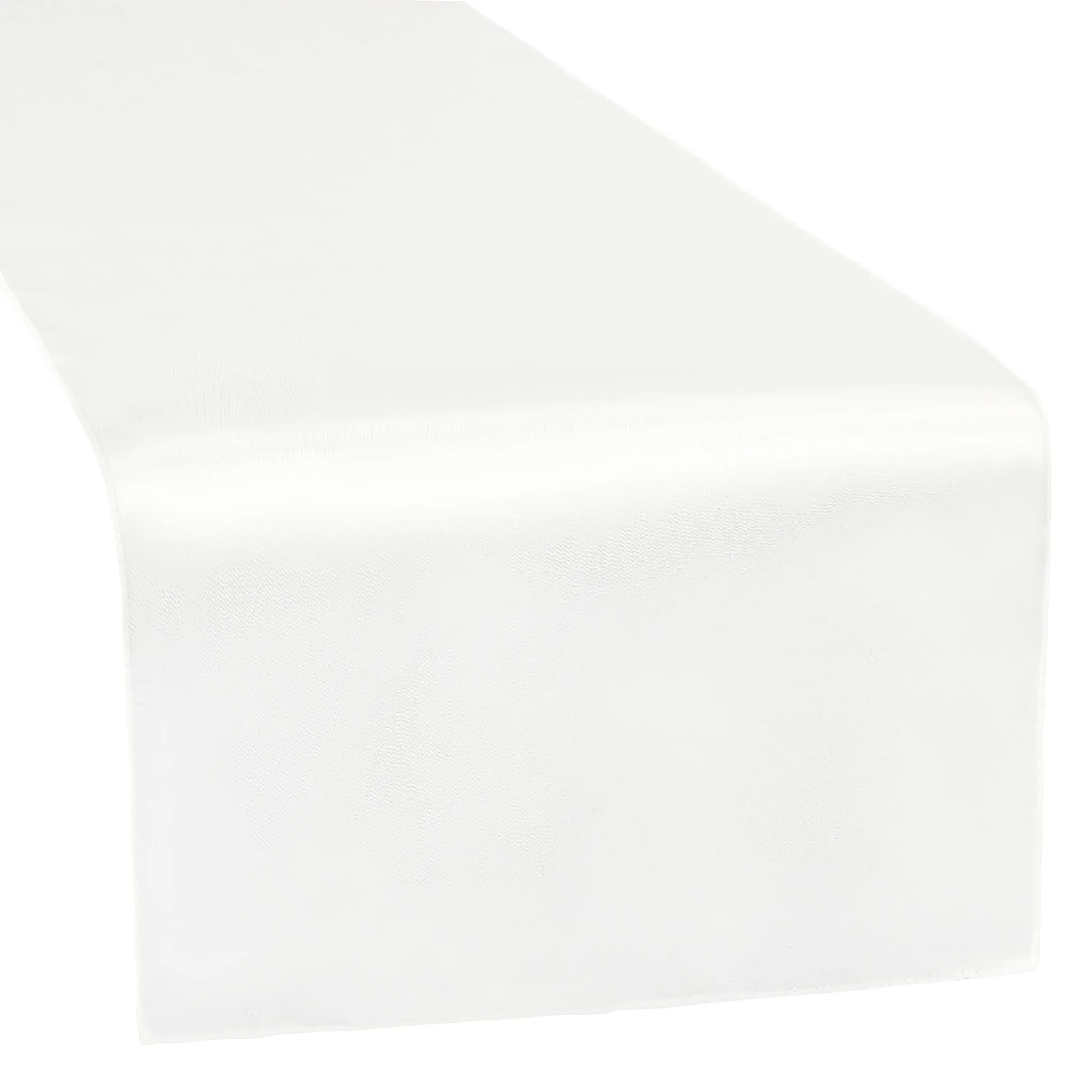 Satin Table Runner - Ivory