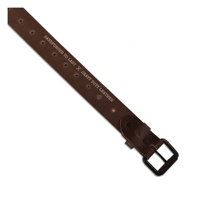 TRIP MACHINE BELT SINGLE PIN - TOBACCO BROWN