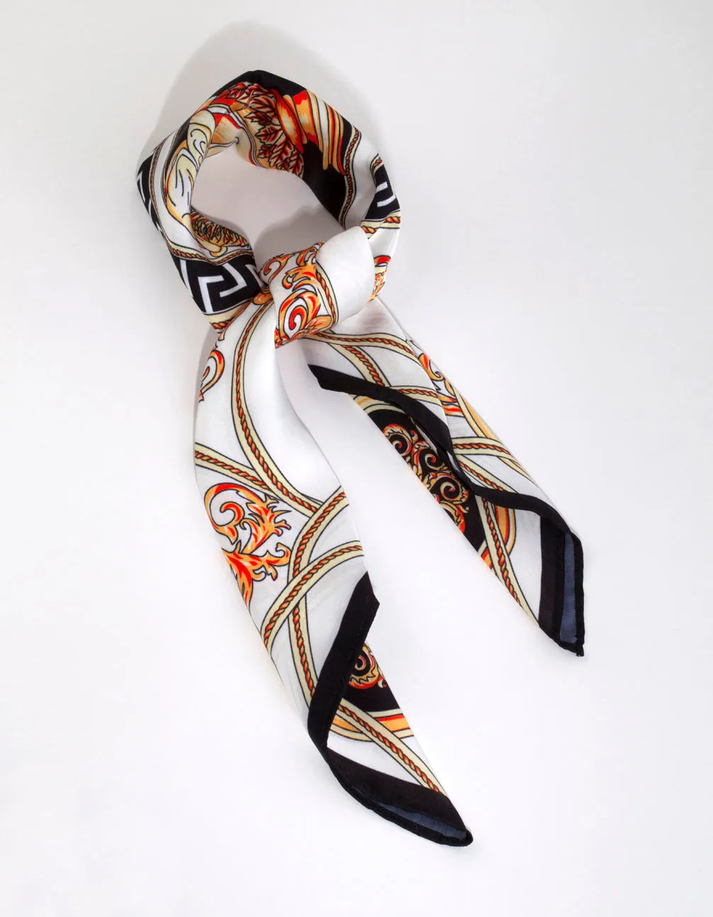 Vintage Print Mini Bandana Hair Scarf