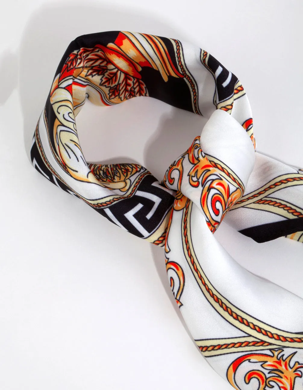 Vintage Print Mini Bandana Hair Scarf